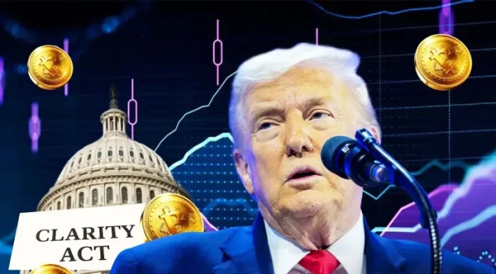 CLARITY Act Odds, Bitcoin Drop as Trump Skips Crypto in State of the Union Speech