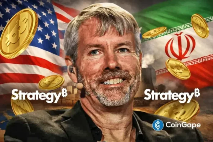 Strategy Executive Chairman Michael Saylor has alluded to a possible move to accumulate Bitcoin (BTC). He shared a cryptic comment on social media, which hints at further Bitcoin purchases despite BTC price plunging lately. Ad Ad Strategy’s Michael Saylor Shares the Famous ‘Orange Dots’ Chart Michael Saylor posted the phrase, “Think ₿igger” on X. He
The post <a href="https://coingape.com/michael-saylor-hints-at-buying-more-bitcoin-despite-us-iran-peace-talks-collapse/">Michael Saylor Hints At Buying More Bitcoin Despite US-Iran Peace Talks Collapse</a> appeared first on <a href="https://coingape.com/">CoinGape</a>.