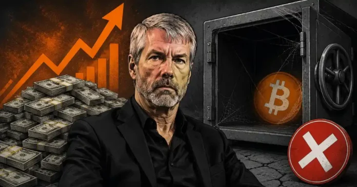 The post <a href="https://coinpedia.org/news/michael-saylors-strategy-raised-466-7m-but-bought-zero-bitcoin/">Michael Saylor’s Strategy Raised $466.7M But Bought Zero Bitcoin</a> appeared first on <a href="https://coinpedia.org">Coinpedia Fintech News</a>
Michael Saylor’s Strategy raised nearly $467 million last week by selling MSTR shares, but unlike its usual strategy, the company did not buy any Bitcoin. Instead, the company increased its cash reserve to a record $3 billion, leaving investors wondering whether Saylor is preparing for a bigger Bitcoin dip to buy BTC. Strategy Raises $466.7M …
