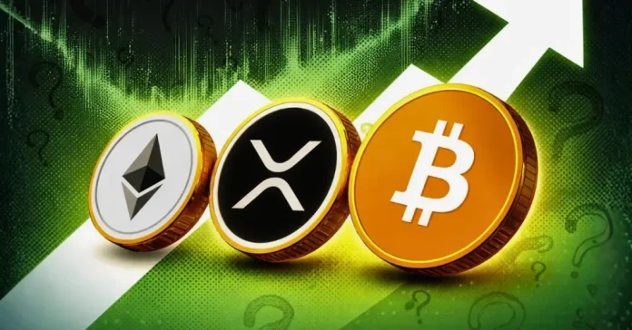 The post <a href="https://coinpedia.org/news/bitcoin-ethereum-and-xrp-price-analysis-whats-coming-next/">Bitcoin, Ethereum and XRP Price Analysis: What’s Coming Next?</a> appeared first on <a href="https://coinpedia.org">Coinpedia Fintech News</a>
Bitcoin continues trading within a well-defined parallel channel, repeatedly testing the upper boundary around $82,000 to $86,000 and facing consistent rejection. The technical concern is a bear flag formation developing since the drop from the $126,000 all-time high.
Analyst Gareth Soloway, <a href="https://www.youtube.com/watch?v=h9mM0NAnBQE">who identified </a>this resistance zone months ago, said the market has reached his target but has not broken through convincingly. The 61.8% Fibonacci retracement of the full decline sits directly at current resistance, which he described as the line in the sand. A sustained move above it opens a test of $86,000 to $87,000. Failure keeps the bear flag intact with downside risk toward prior lows.
The probability of a downside resolution remains above 50% but has diminished as the flag pattern extends in duration, shifting from roughly 75% to below 70%. Soloway said he has already exited his Bitcoin and Solana positions at current levels.
<strong>Ethereum: Cup and Handle Points to $2,700</strong>
Ethereum continues lagging broader market moves but a potential cup and handle formation is developing on the chart, projecting a move toward $2,700 if the pattern remains intact. The defined failure point is the trendline support currently holding the structure together. A break below it invalidates the setup and opens the door to a more significant decline.
<strong>XRP: Year-Long Trendline at a Breaking Point</strong>
XRP is pressing against a downward sloping trendline stretching back to July 2025, with confirmed touches in October 2025 and January 2026. Soloway said he remains long XRP with the failure point clearly defined at $1.38.
A confirmed break above the trendline projects upside toward $1.73 to $1.83. A break below $1.38 negates the setup entirely. The pattern offers what traders value most: a defined trigger, a clear failure level, and a measurable target.