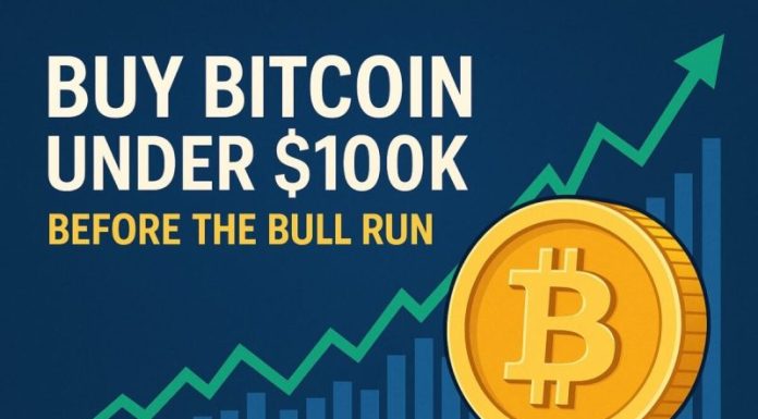 Buy Bitcoin Under $100K Before The Next Bull Run